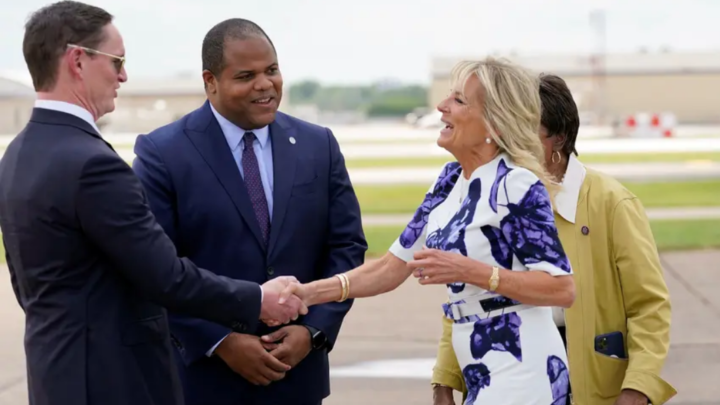Jill Biden and Doug Emhoff visiting Texas to encourage COVID-19 vaccinations
