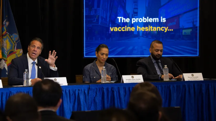 Cuomo’s Call for Private Businesses to Require Vaccinations Spurs Demands for a Government Mandate