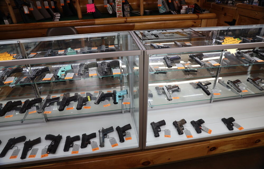 A dip in gun sales at start of year is seasonal, gun rights advocates say
