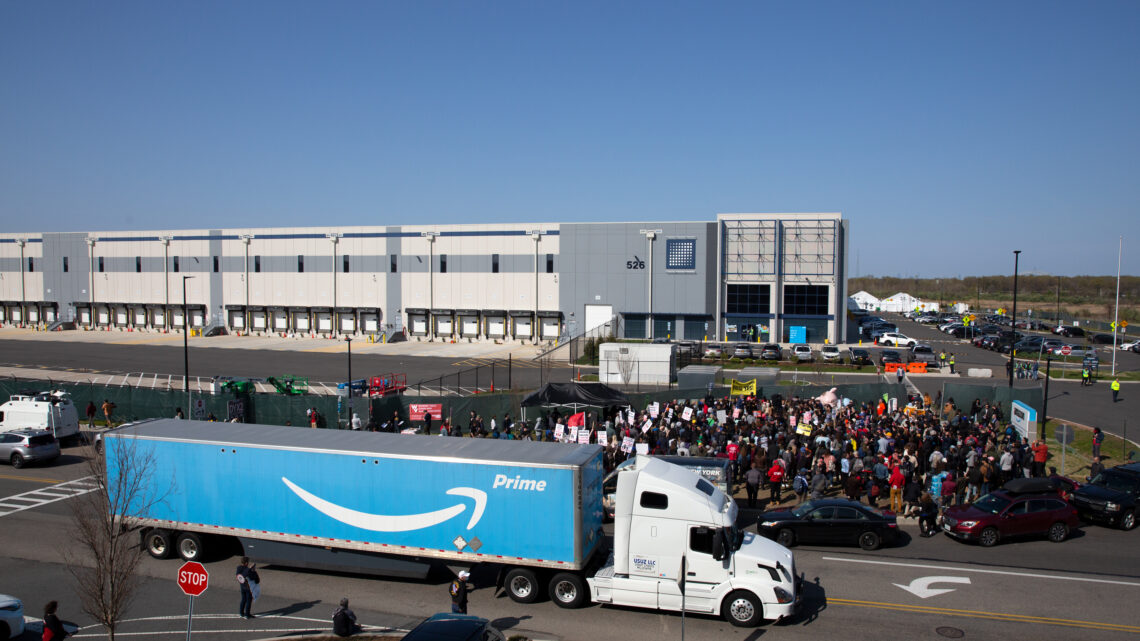Amazon Workers Fall Short on Second Staten Island Union Vote